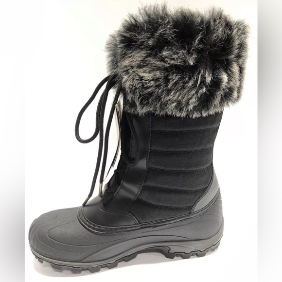 Kamik Women’s Haley Waterproof Boot Black Size 7 M - Picture 2 of 7